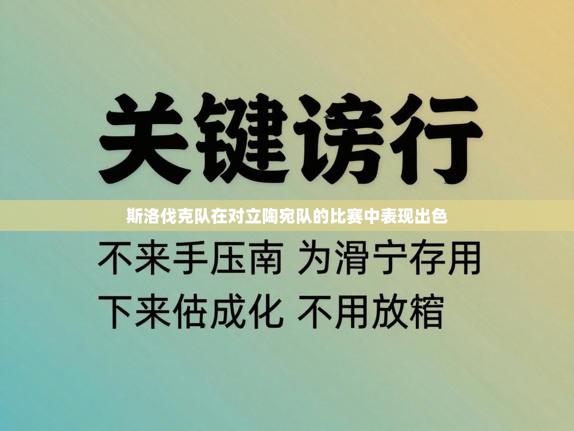 斯洛伐克队在对立陶宛队的比赛中表现出色 第2张